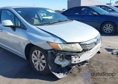 2012 Honda Civic Lx from USA, damaged, VIN 19XFB2F57CE303226